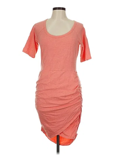 Pre-owned Athleta Casual Dress In Orange