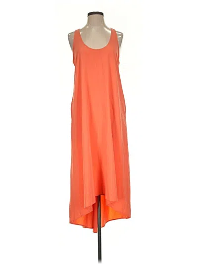 Pre-owned Athleta Casual Dress In Orange