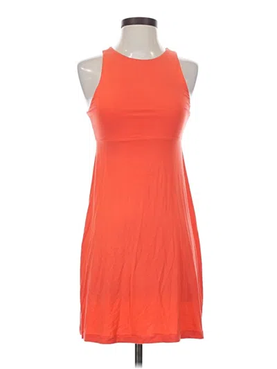 Pre-owned Athleta Casual Dress In Orange