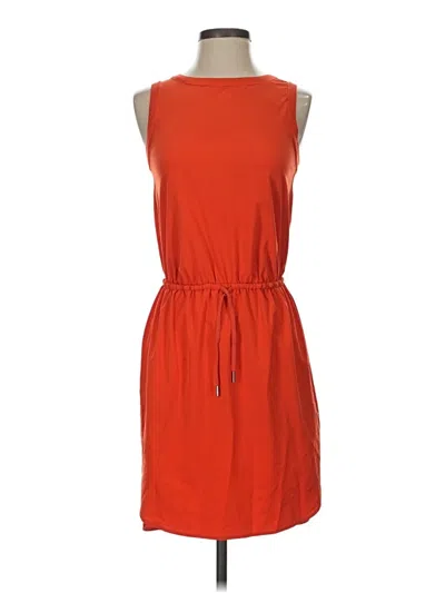 Pre-owned Athleta Casual Dress In Orange