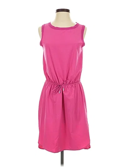 Pre-owned Athleta Casual Dress In Pink