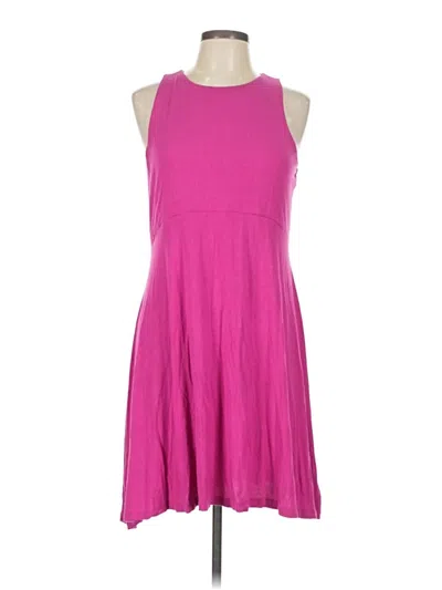 Pre-owned Athleta Casual Dress In Pink
