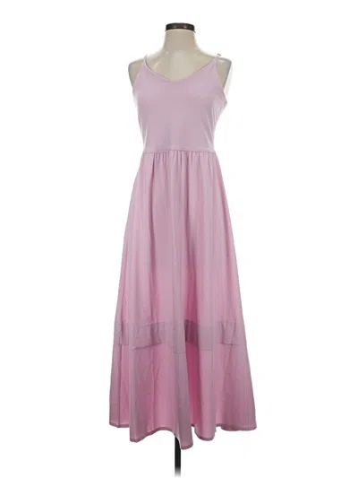 Pre-owned Athleta Casual Dress In Pink
