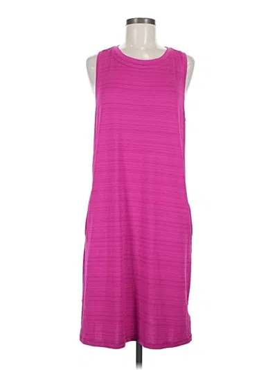 Pre-owned Athleta Casual Dress In Pink