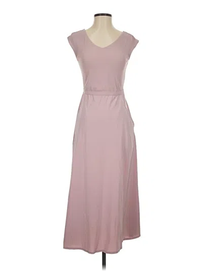 Pre-owned Athleta Casual Dress In Pink