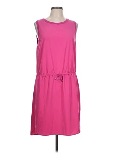 Pre-owned Athleta Casual Dress In Pink