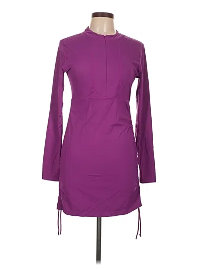 Pre-owned Athleta Casual Dress In Purple