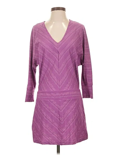Pre-owned Athleta Casual Dress In Purple
