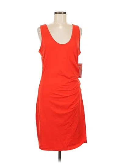 Athleta Casual Dress In Red