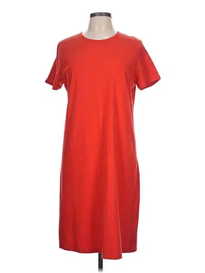 Pre-owned Athleta Casual Dress In Red