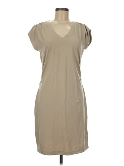 Pre-owned Athleta Casual Dress In Tan