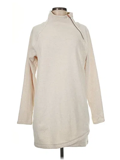 Pre-owned Athleta Casual Dress In Tan