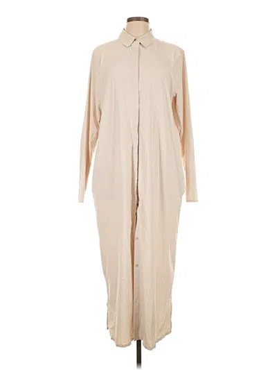 Pre-owned Athleta Casual Dress In Tan