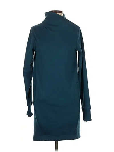 Pre-owned Athleta Casual Dress In Teal