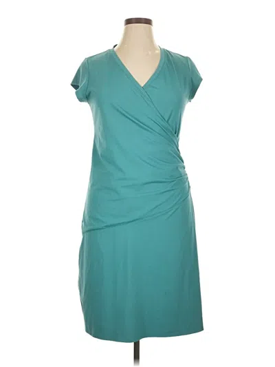 Pre-owned Athleta Casual Dress In Teal