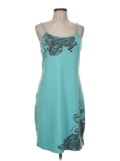 Pre-owned Athleta Casual Dress In Teal