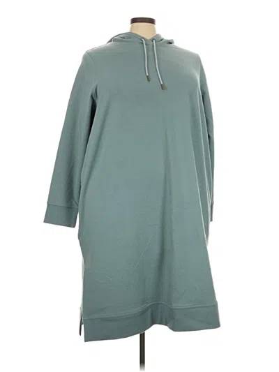 Pre-owned Athleta Casual Dress In Teal