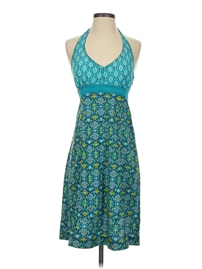 Pre-owned Athleta Casual Dress In Teal