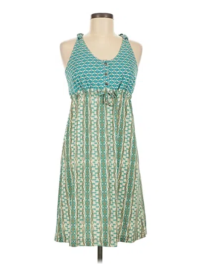 Pre-owned Athleta Casual Dress In Teal