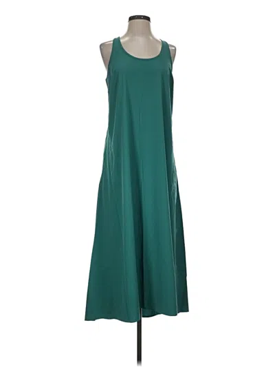 Pre-owned Athleta Casual Dress In Teal