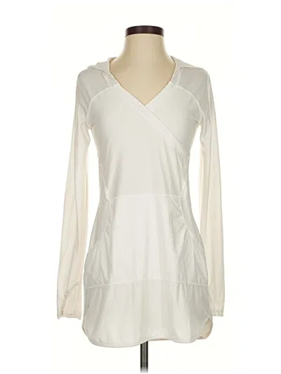 Pre-owned Athleta Casual Dress In White