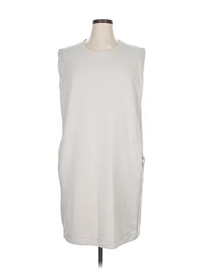 Pre-owned Athleta Casual Dress In White