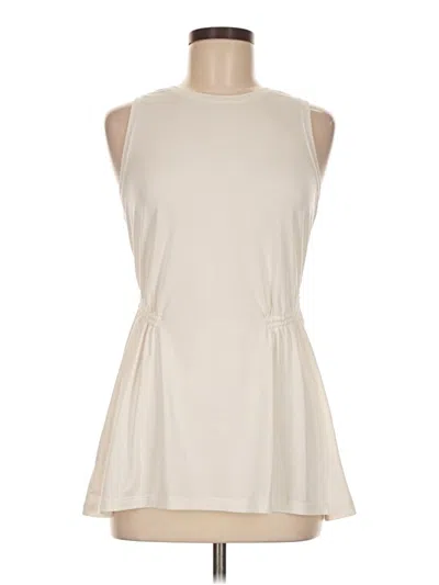 Pre-owned Athleta Casual Dress In White