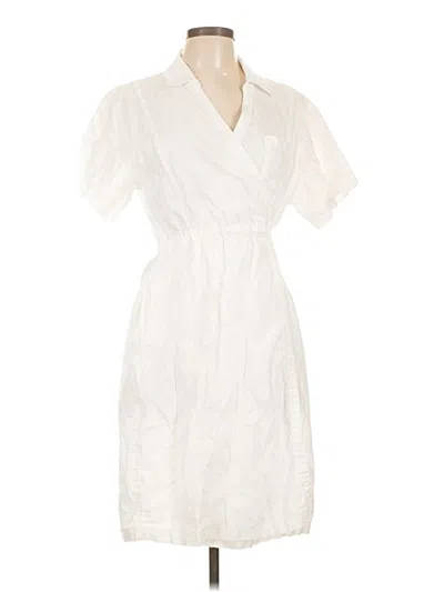 Pre-owned Athleta Casual Dress In White