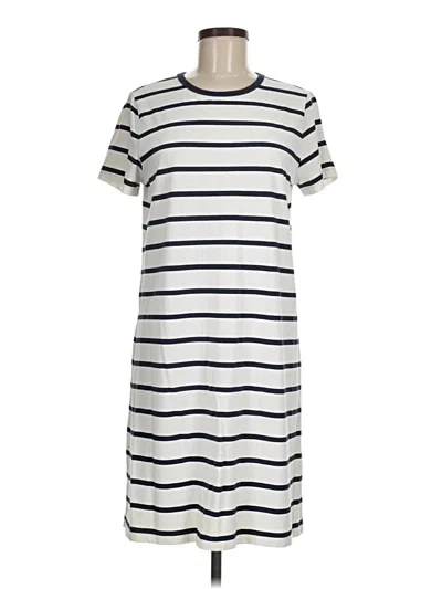 Pre-owned Athleta Casual Dress In White