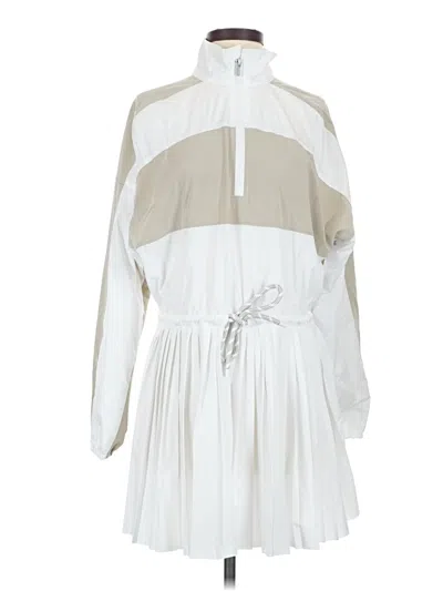 Pre-owned Athleta Casual Dress In White