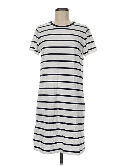 Pre-owned Athleta Casual Dress In White