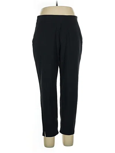 Pre-owned Athleta Casual Pants In Black