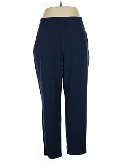 Pre-owned Athleta Casual Pants In Blue