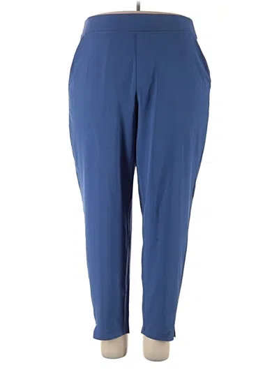 Pre-owned Athleta Casual Pants In Blue