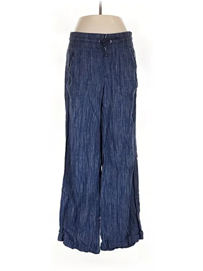 Pre-owned Athleta Casual Pants In Blue