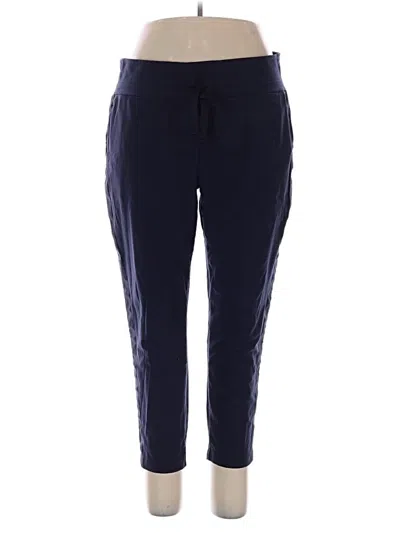 Pre-owned Athleta Casual Pants In Blue