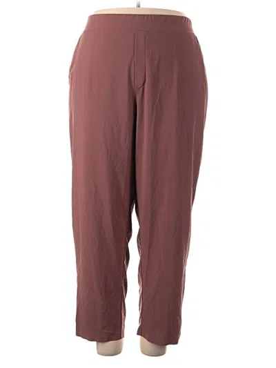 Pre-owned Athleta Casual Pants In Brown
