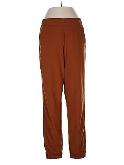 Pre-owned Athleta Casual Pants In Brown
