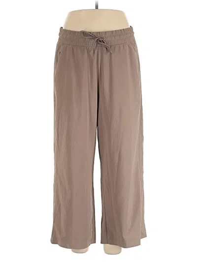 Pre-owned Athleta Casual Pants In Brown