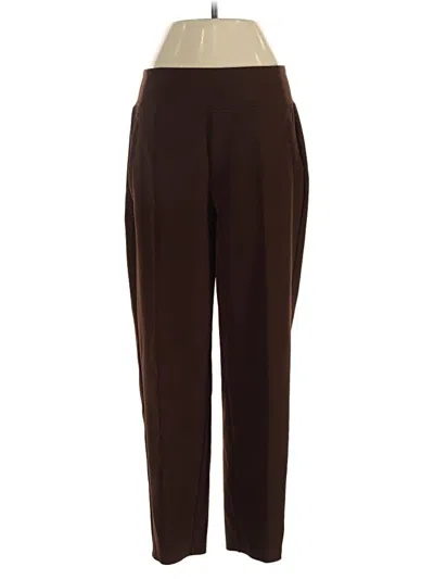 Pre-owned Athleta Casual Pants In Brown