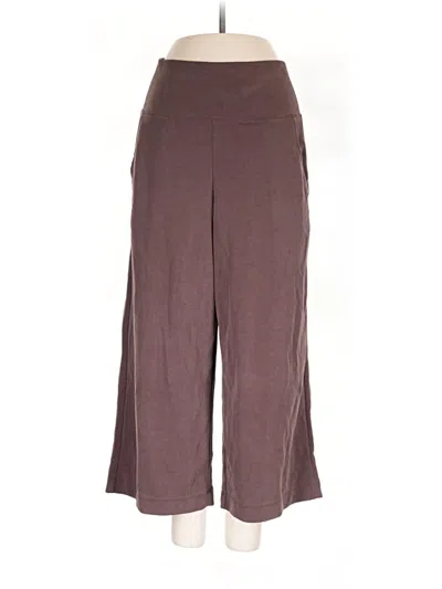 Pre-owned Athleta Casual Pants In Brown
