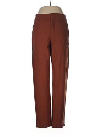 Pre-owned Athleta Casual Pants In Brown