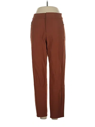 Pre-owned Athleta Casual Pants In Brown