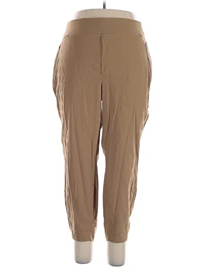 Pre-owned Athleta Casual Pants In Brown