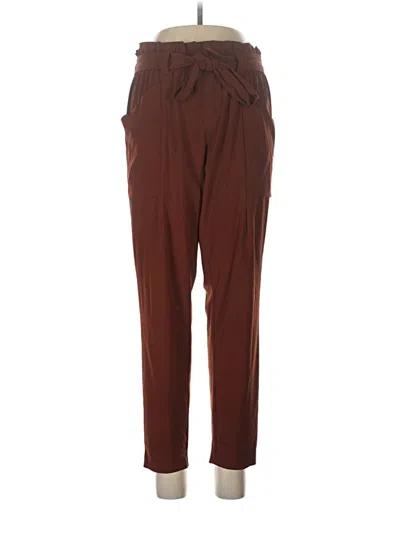 Pre-owned Athleta Casual Pants In Brown