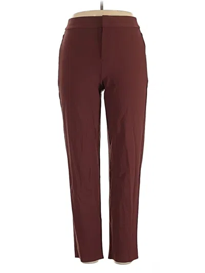 Pre-owned Athleta Casual Pants In Brown