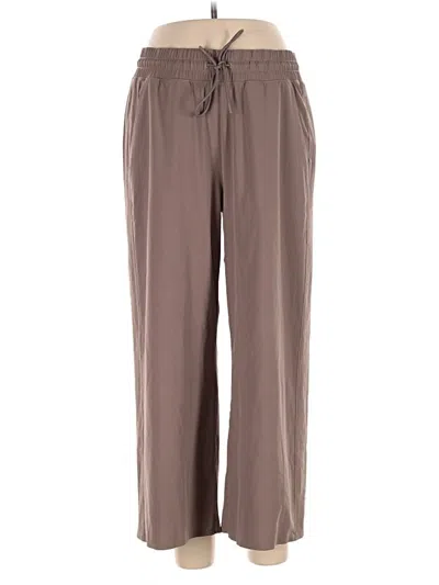 Pre-owned Athleta Casual Pants In Brown