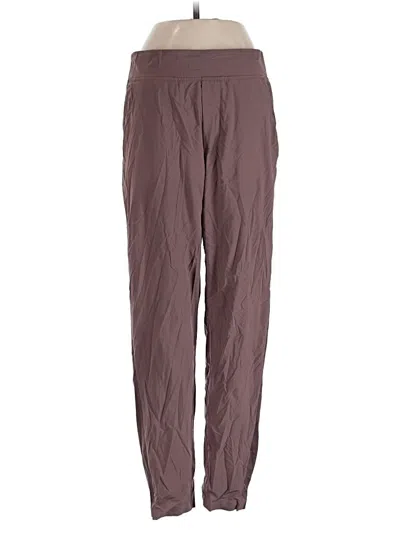 Pre-owned Athleta Casual Pants In Brown