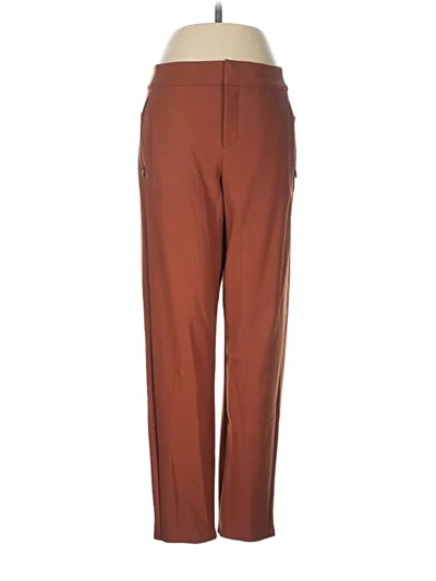 Pre-owned Athleta Casual Pants In Brown