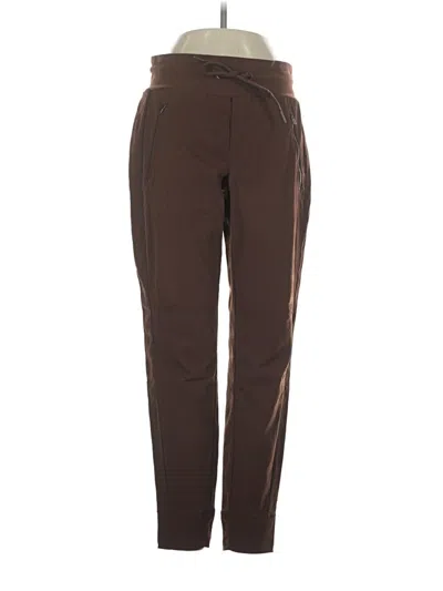 Pre-owned Athleta Casual Pants In Brown